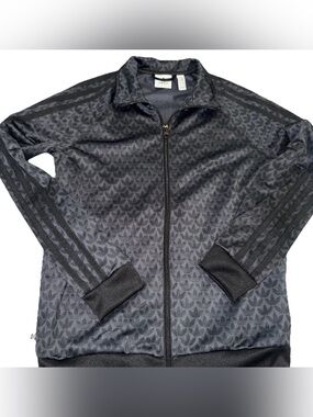 Adidas Graphics Monogram Firebird Track Jacket Trefoil *  Men Size M Black
